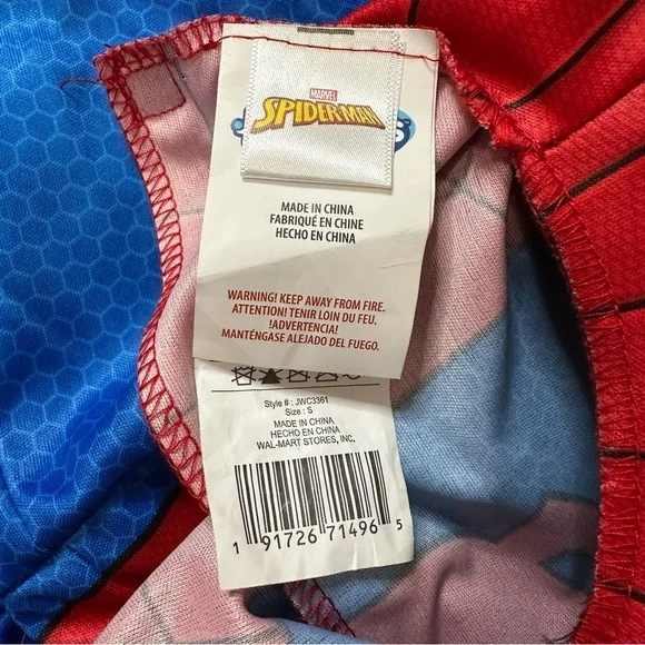 Marvel Spider Man Boys Toddler 6/7 Trick or Treat Halloween Costume - Picture 7 of 10